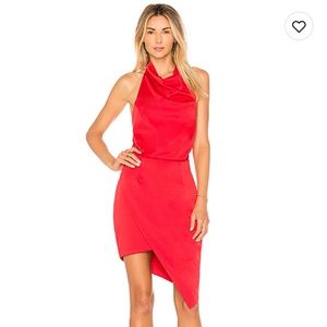 ELLIATT camo dress- Red